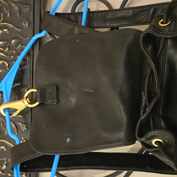 Gorgeous Dark Brown Drawstring Perlina Backpack - Picture 5 of 12